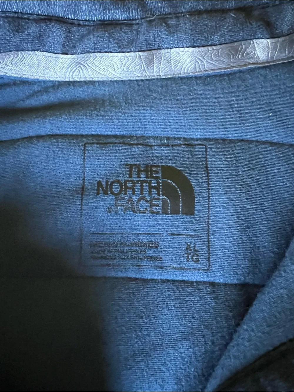 The North Face Men's Navy Blue Quilted Shirt Jacket